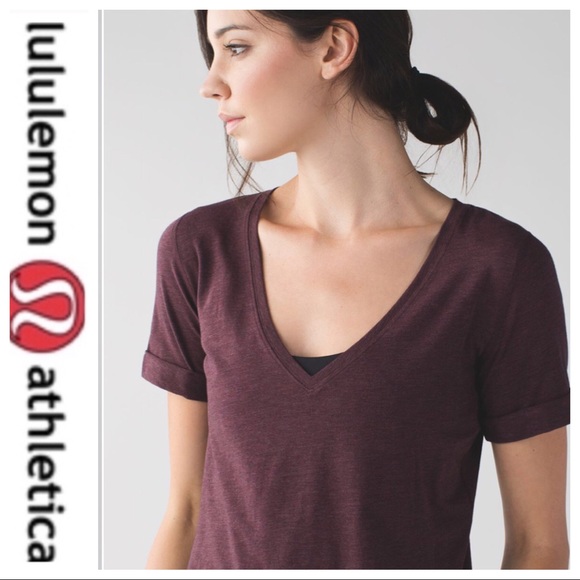 lululemon athletica Tops - 💕SALE💕 Lululemon Burgundy Love T II